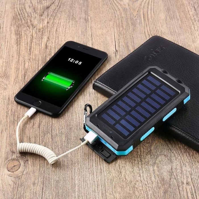 20000mAh Solar Power Bank with Compass 2