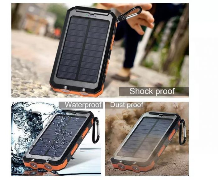 20000mAh Solar Power Bank with Compass 3