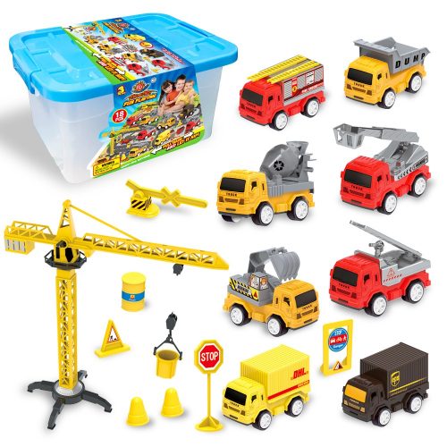 Construction Site Toy Set
