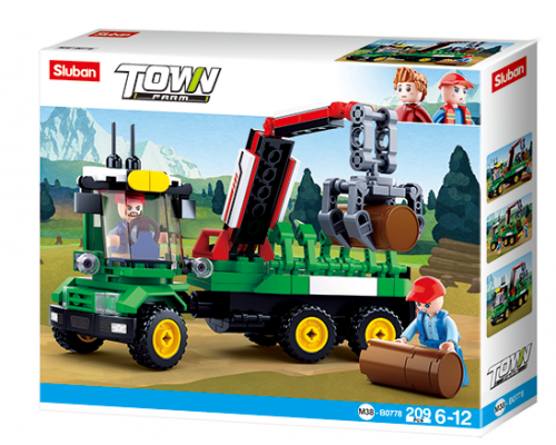 Town Farm Log Truck