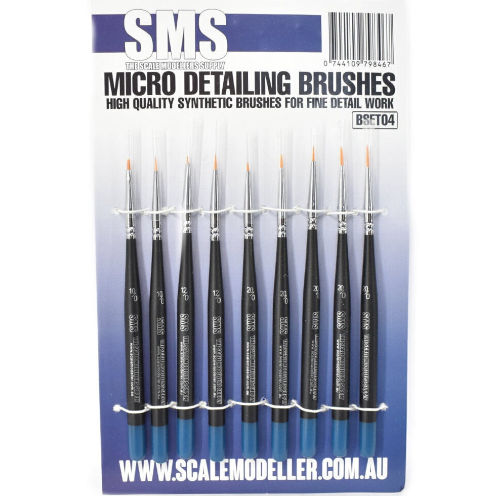 Micro Detailing Brush 9pk 