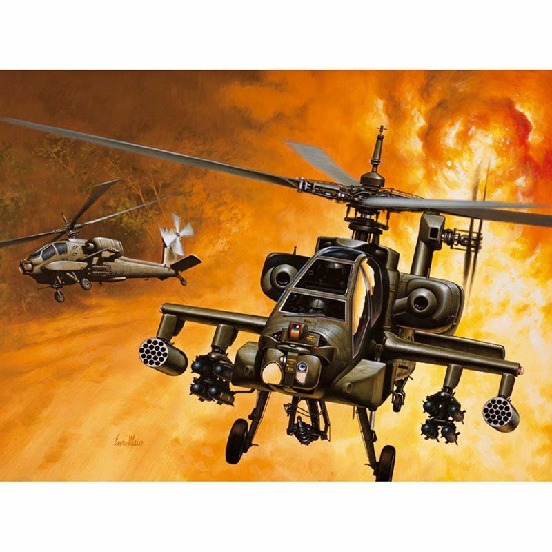 ITALERI AH-64A APACHE 1:72 - 0159S