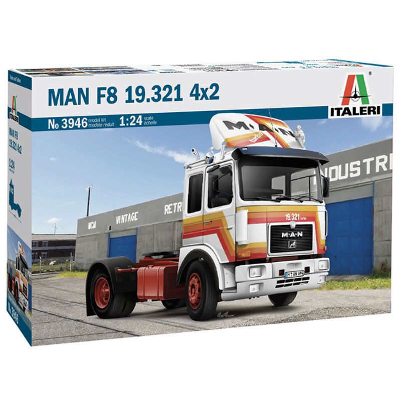 ITALERI MAN F8 19.321 2 AXLE TRACTOR - 3946S