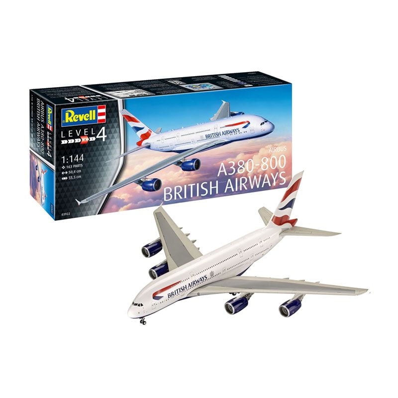 REVELL A380-800 BRITISH AIRWAYS 1:144 - 03922
