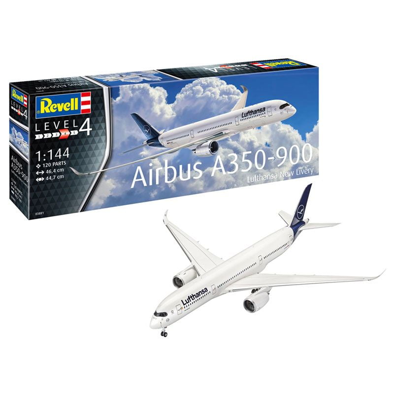 REVELL AIRBUS A350-900 LUFTHANSA NEW LIVERY - 03881