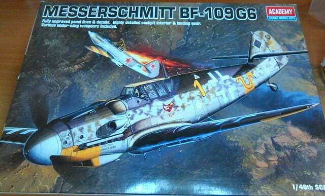 academy messerschmitt bf 109 g6 f1009 1:48