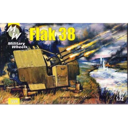 Flak 38 1/72 military wheels kit 7224
