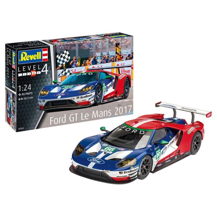 REVELL FORD GT - LE MANS 1:24 - 07041