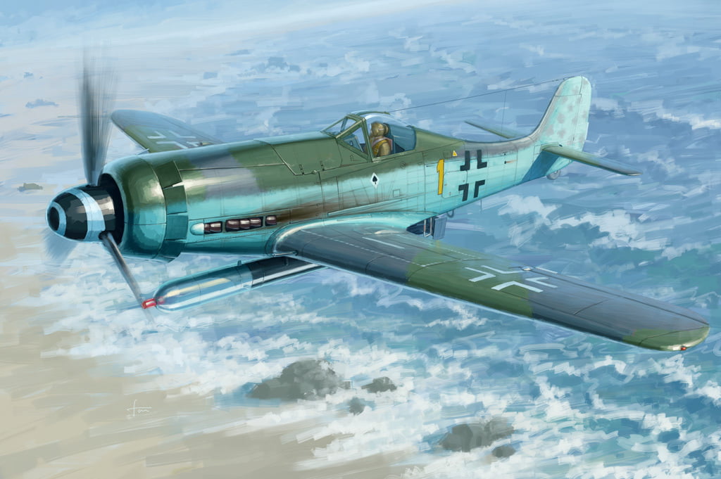 Focke Wulf FW190D-12R14 1/48 hobbyboss - 81720