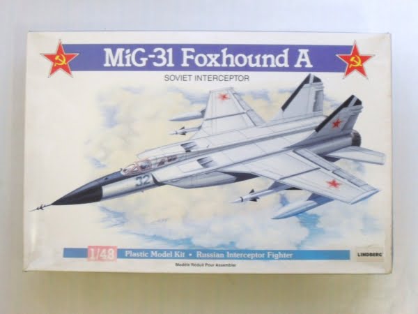 MIG -31 Foxhound A1/48 lindberg 5001