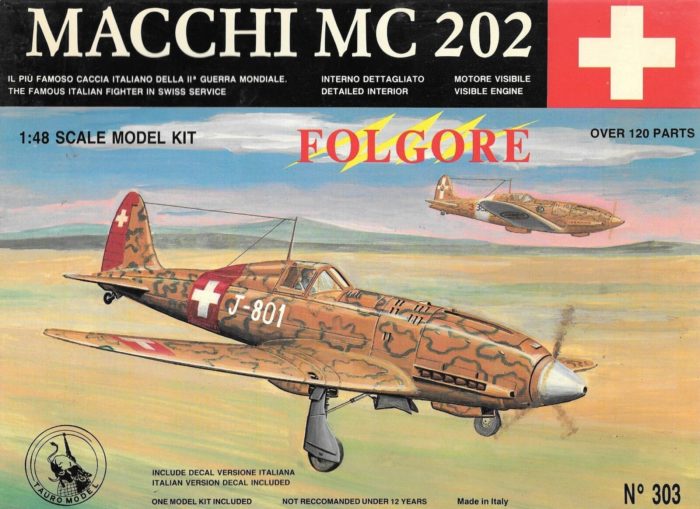 Macchi MC 202 Folgore 1/48 tauro models 303
