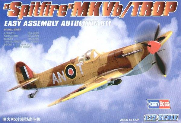 Spitfire MKVb/trop 1/72 hobbyboss 80213