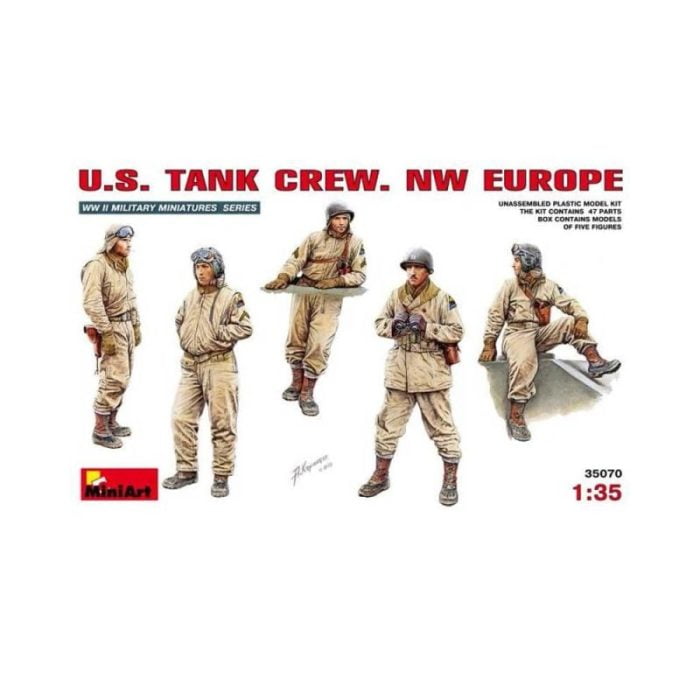 US tank ammo crew NW Europe 1/35 miniart 35070