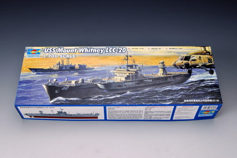 USS Mount Whitney LCC-20 1/700 trumpeter - 05718