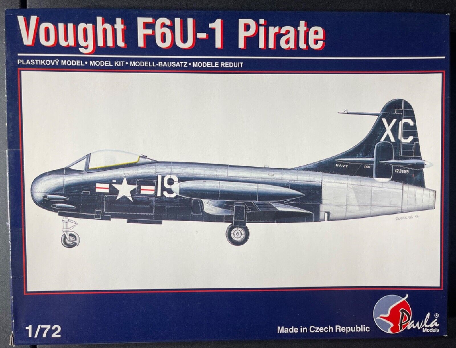 Vought F6U-1 Pirate 1/72 pavla 72010