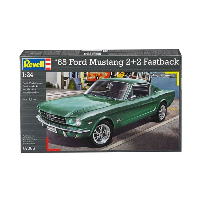 REVELL 1965 FORD MUSTANG 2+2 FASTBACK 1:24 - 07065