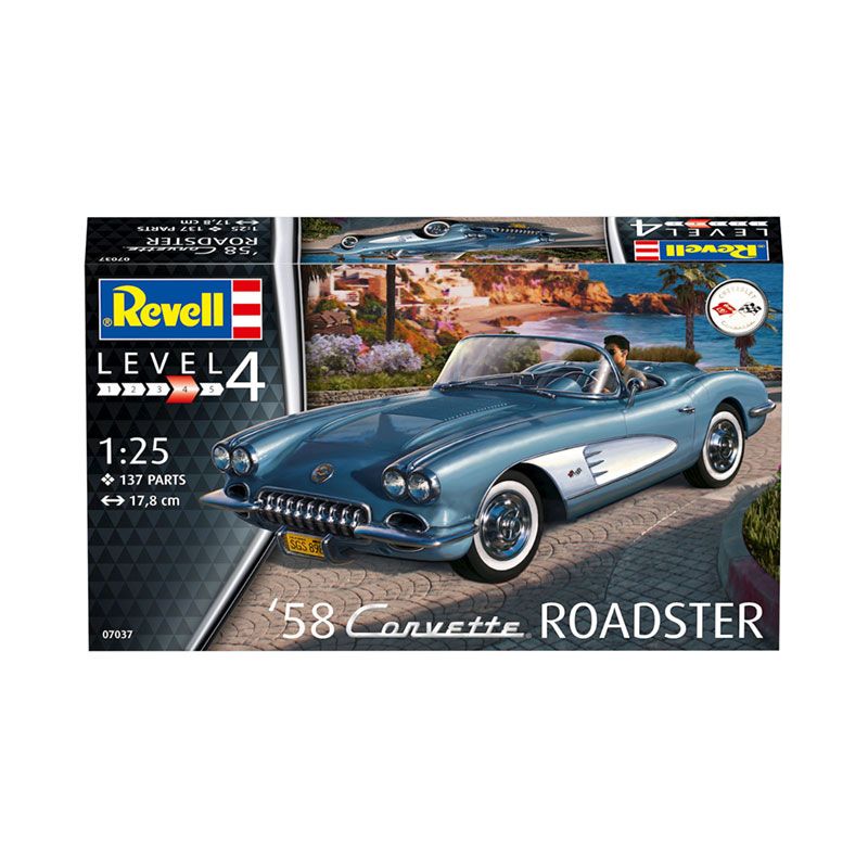 REVELL '58 CORVETTE ROADSTER 1:25 - 07037