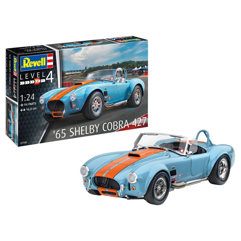 REVELL 65 SHELBY COBRA 427 1/24 - 07708