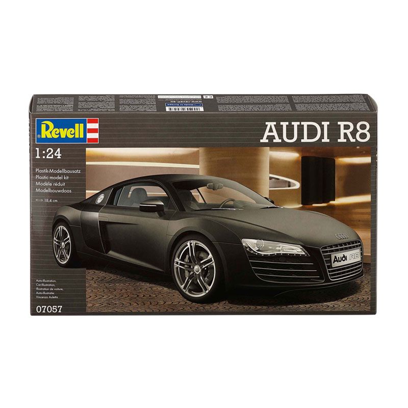 REVELL AUDI R8 BLACK 1:24 - 07057