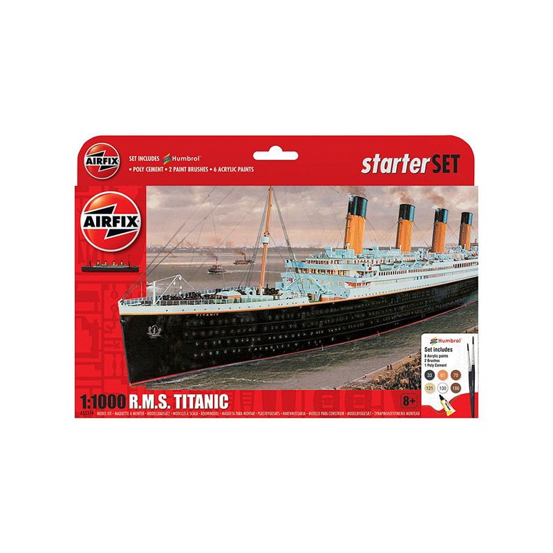 AIRFIX LARGE STARTER SET - RMS TITANIC - A55314
