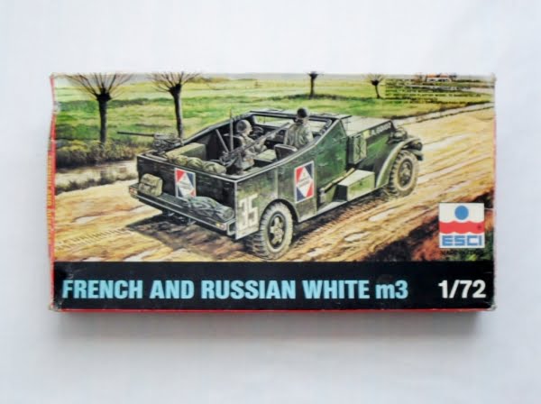 French and Russian White M3 1/72 ESCI - 8068