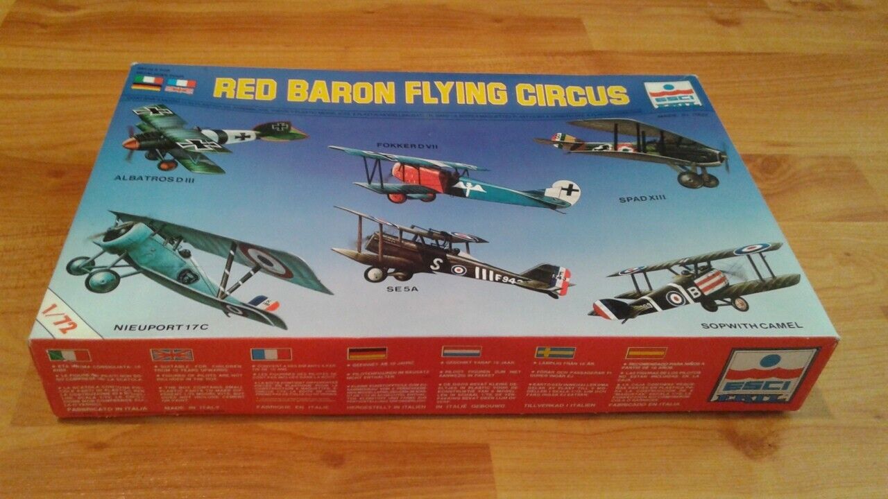 RED BARON FLYING CIRCUS 1/72 ESCI - 9025