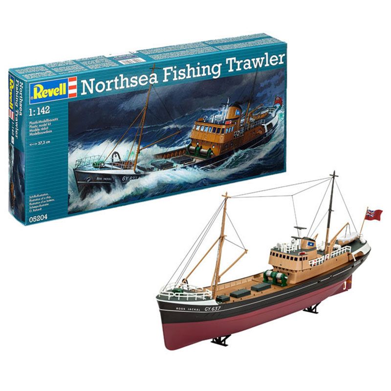 REVELL NORTH SEA FISHING TRAWLER 1:142 - 05204
