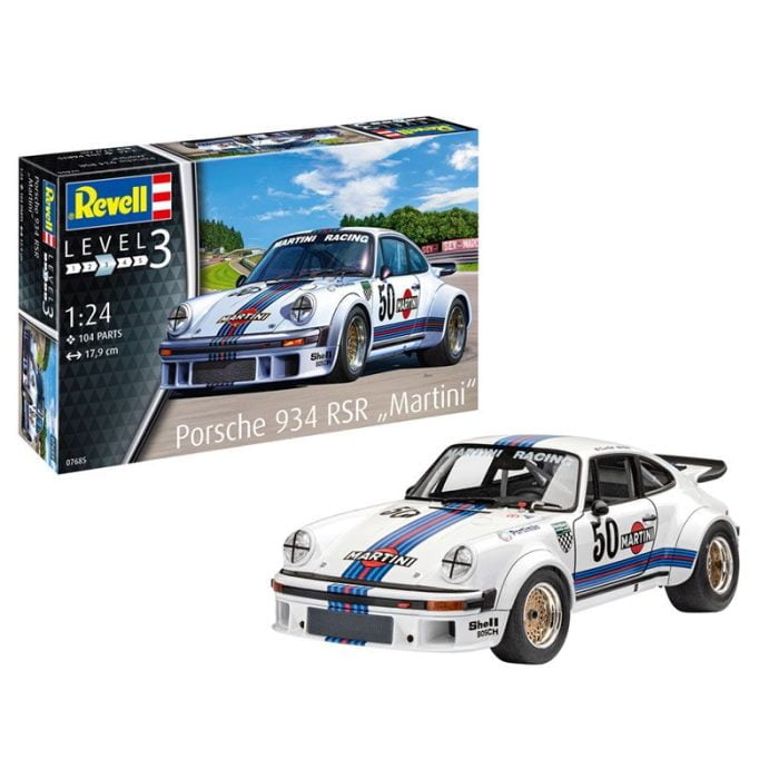 REVELL PORSCHE 934 RSR "MARTINI" 1/24 - 07685