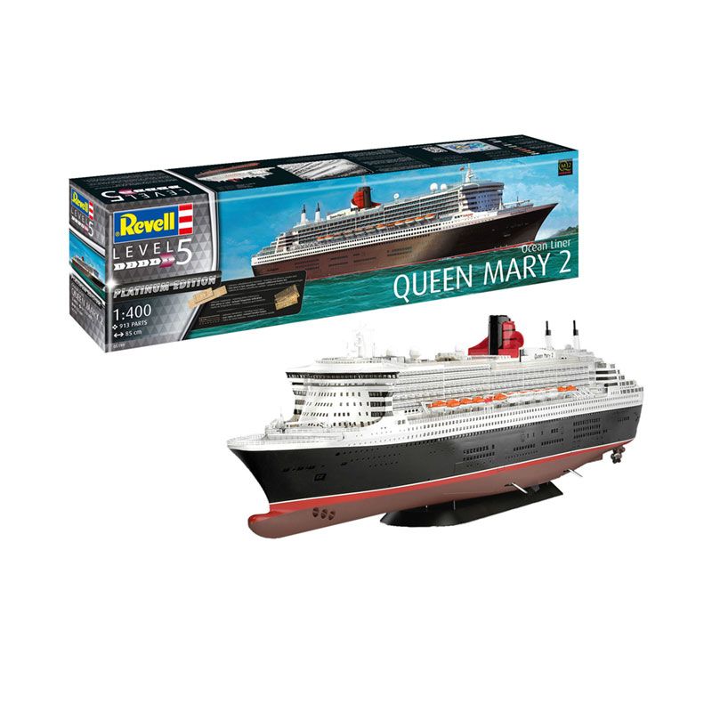 REVELL QUEEN MARY 2 PLATINUM EDITION 1,400 - 05199