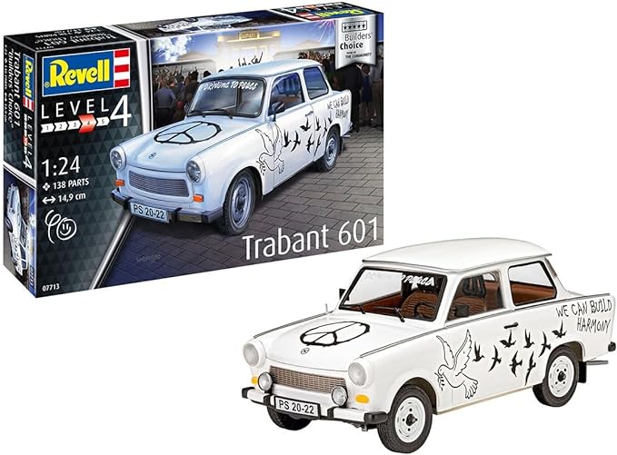 REVELL TRABANT 601S BUILDER'S CHOICE 1/24 - 07713