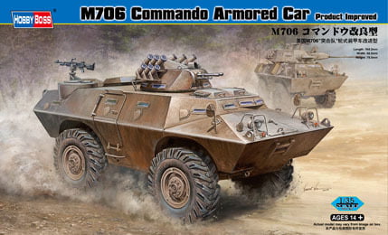 M706 Commando Armored Car 1/35 hobbyboss - 82419