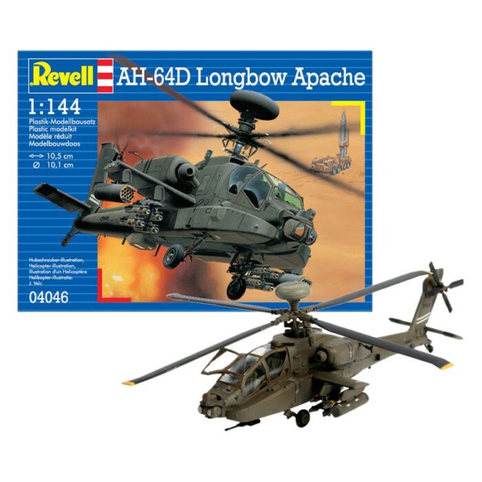 REVELL AH-64D LONGBOW APACHE 1/144 - 04046
