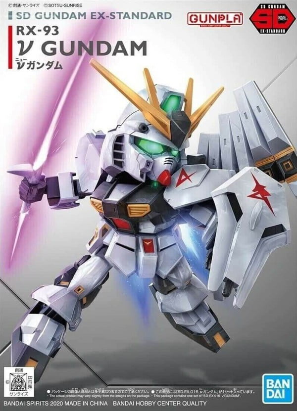 SD Gundam Ex Standard Nu Gundam