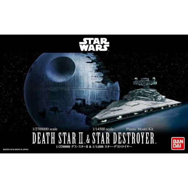 STAR WARS - 1/2 70000 - DEATH STAR II & 1/14500 STAR DESTROYER (REPEAT)