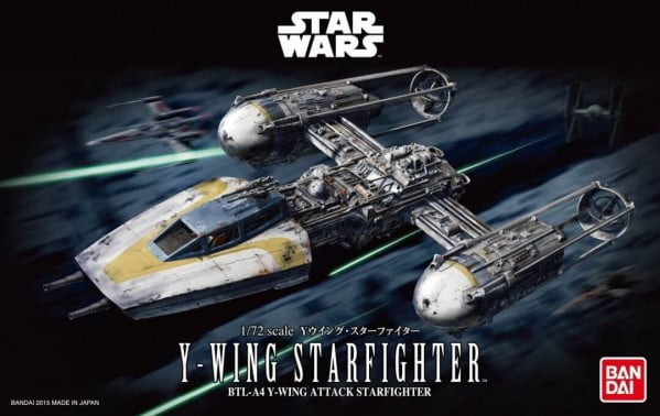STAR WARS - 1/72 - Y-WING STARFIGHTER (REPEAT)