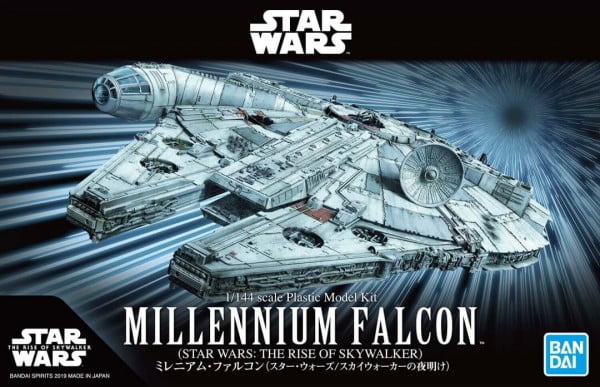 STAR WARS: THE RISE OF SKYWALKER - 1/144 MILLENNIUM FALCON (REPEAT)