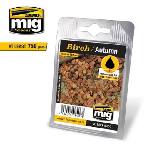 AMMO BIRCH AUTUMN LEAVES