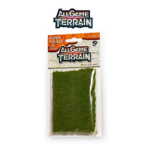 All Game Terrain LIGHT GREEN SUPER FOLIAGE