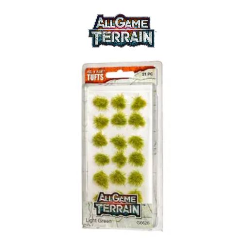 All Game Terrain Light Green Tufts