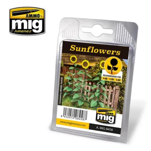 Ammo Sunflowers for dioramas