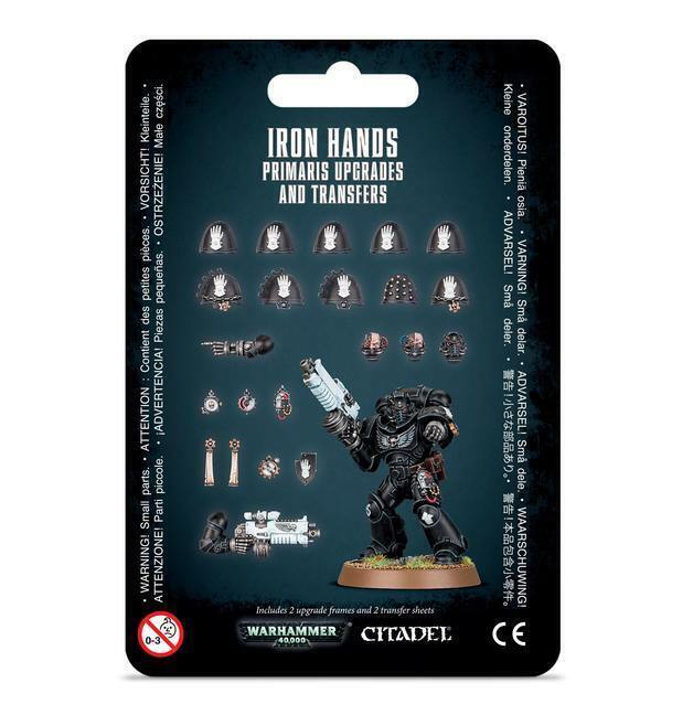 IRON HANDS PRIMARIS UPGRADES AND TRANSFERS