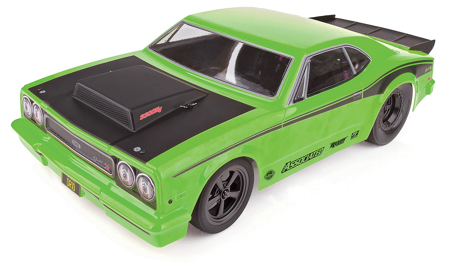 TEAM ASSOCIATED DR10 Drag Race Car RTR, green body