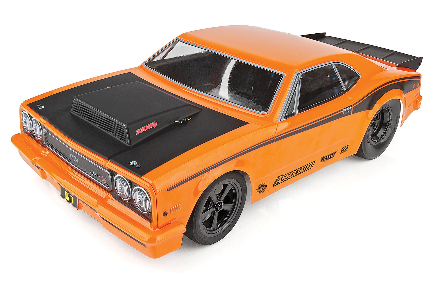 TEAM ASSOCIATED DR10 Drag Race Car RTR, orange body