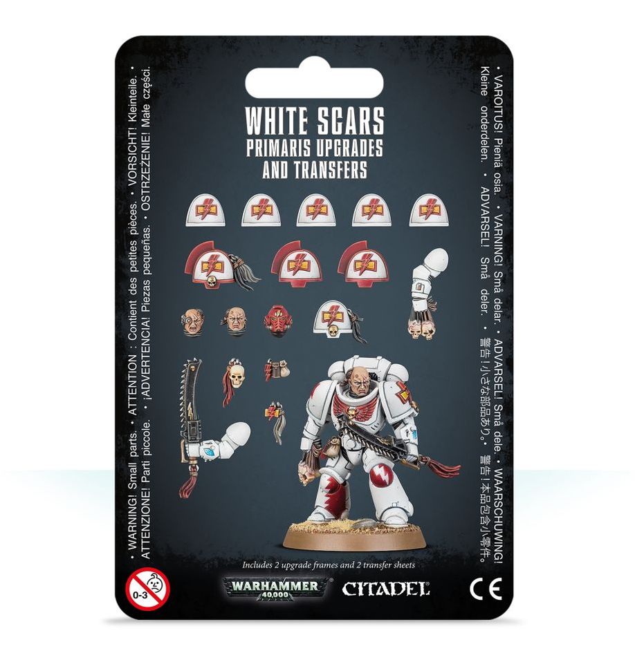 WHITE SCARS PRIMARIS UPGRADES & TRANSFERS