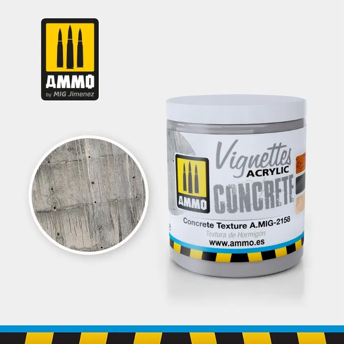 Ammo Concrete Texture 100ml