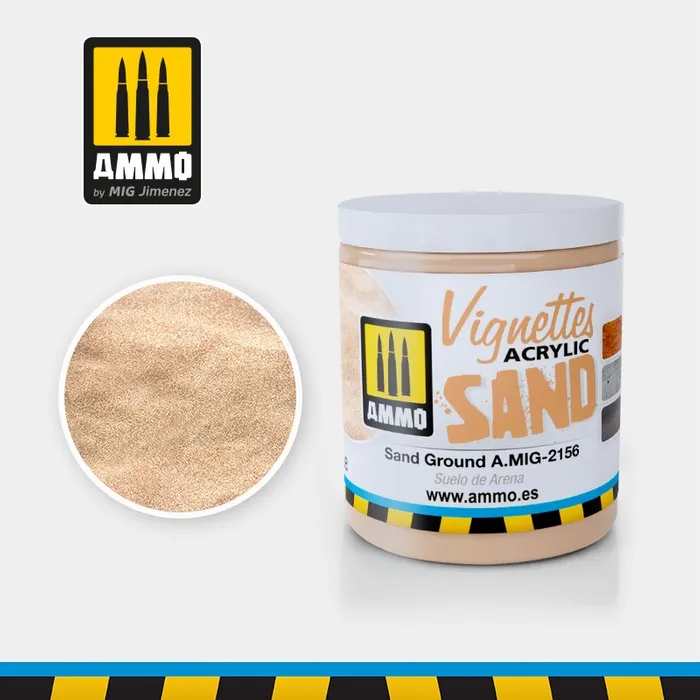 Ammo Vignette Acrylic Sand