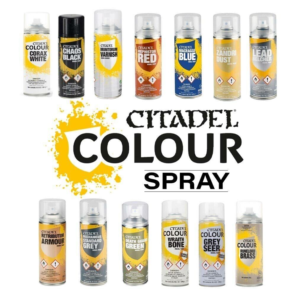 Citadel Colour Sprays