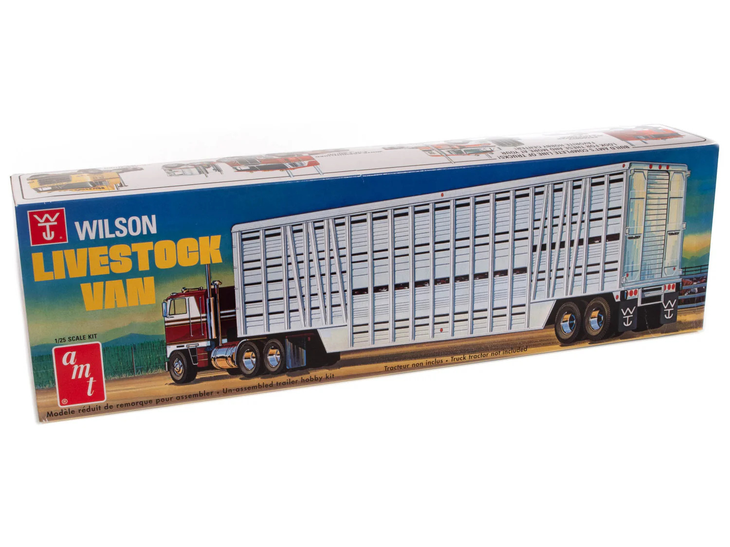 1/25 Wilson Livestock Van Trailer (AMT1106)