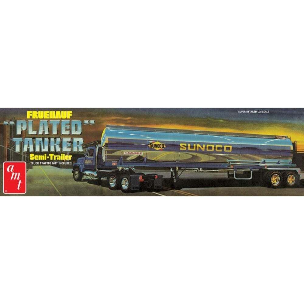 1/25 Fruehauf Plated Tanker Trailer Sunoco (AMT1239)