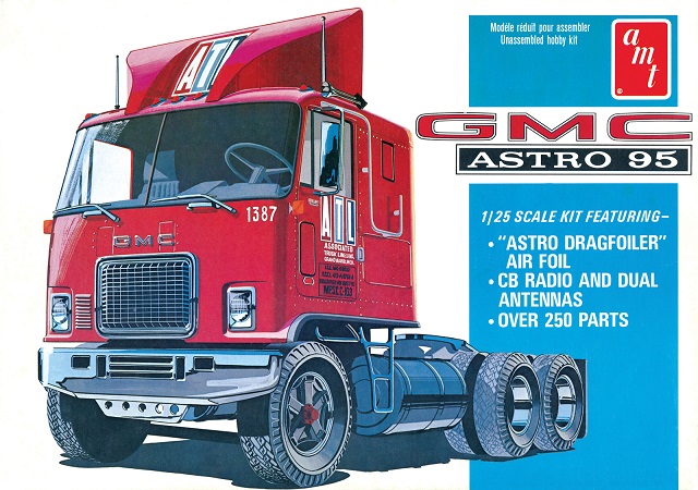 1/25 GMC Astro 95 Semi Tractor (AMT1140)